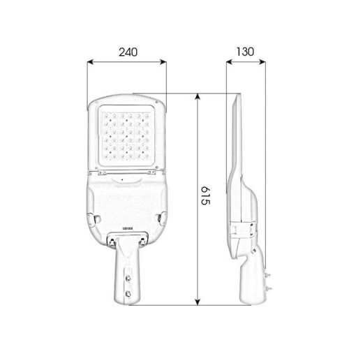 Đèn đường LED M23 - 100W